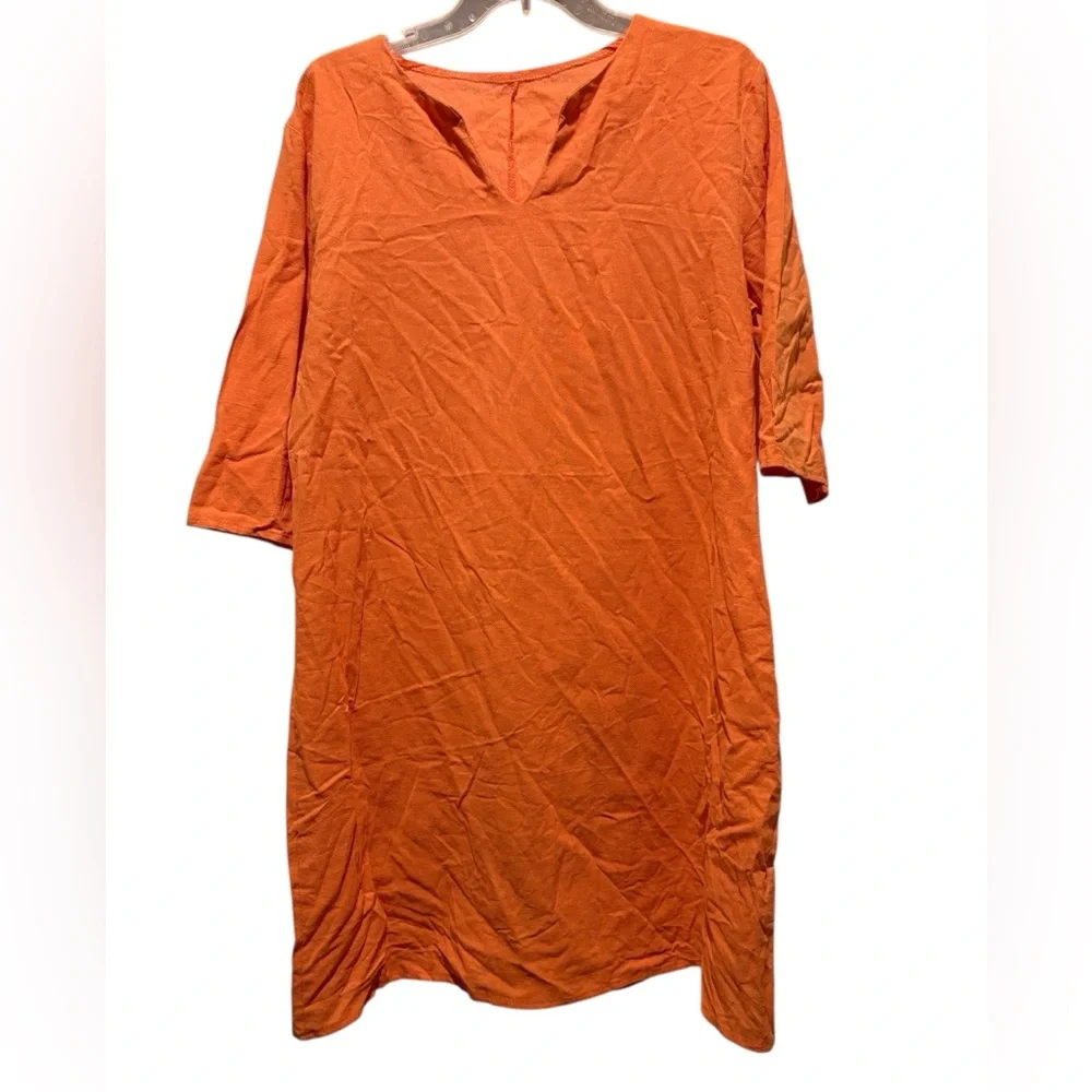 NIP Orange Sheath Dress - Picture 1 of 2